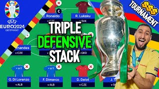 Triple Defensive Draft | EURO 2024 Fantasy | Strategies, Differentials, Privat league!