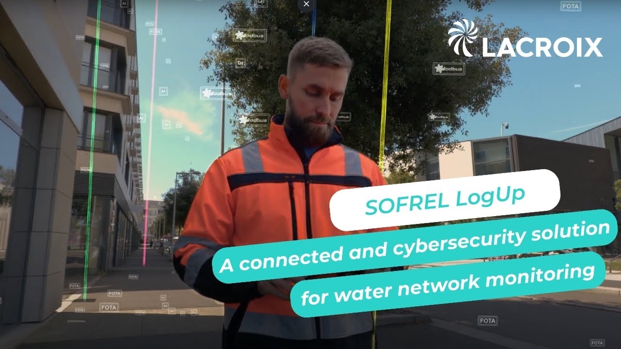 SOFREL LogUp A connected and cybersecurity data logger solution for water network monitoring