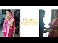 How to Wear Gujarati Style Saree Step By Step Perfectly | NTARA