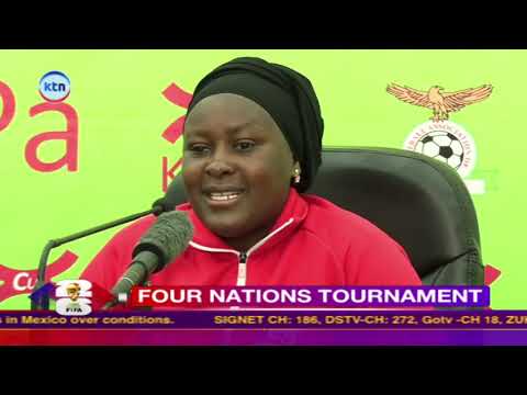 The national women football team Harambee starlet will be in action this afternoon taking on Zambia