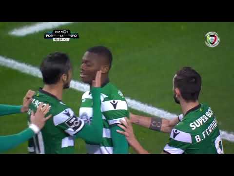 FC Porto 1-(1) Sporting (25ªJ): Golo de Rafael Leão
