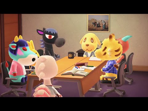 Roscoe Pulls Out His Tooth - ACNH x Parks and Rec