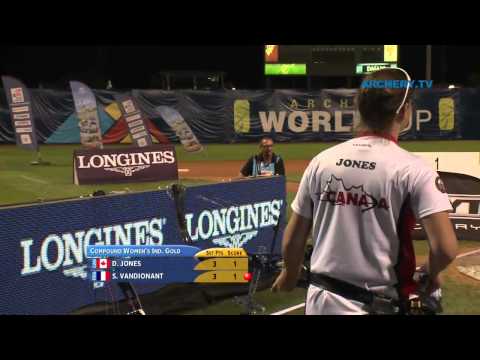 Doris Jones v Sandrine Vandionant – compound women gold | Ogden 2010 Archery World Cup S3