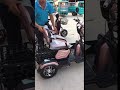 Three Wheel Passenger Electric Tricycle For Adults Elderly 1000W