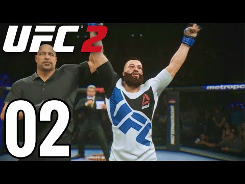 UFC 2 Career Mode Gameplay Walkthrough Part 2 - BLOODY WAR!