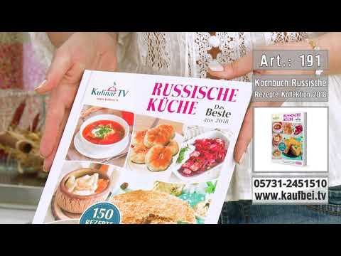 Kochbuch Russische Rezepte Kollektion 2018