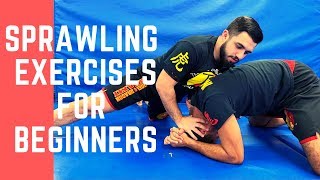 SPRAWLING EXERCISES or DRILLS for BEGINNERS
