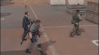 MGSV：TPP 全タスク〈完全ステルス−灼熱の空港〉まだ未熟な蛇が偽善者の会話を聞くだけ