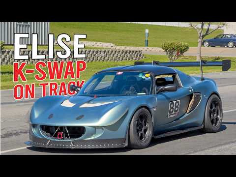 Lotus Elise K-Swap Track Review | 240whp & 1840lbs