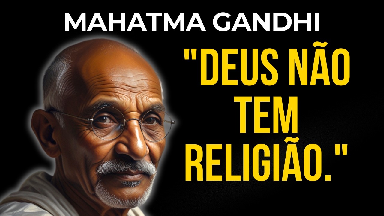 Mahatma Gandhi: Deus Está Além das Religiões?