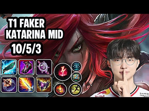 T1 Faker Katarina Mid SoloQ Replay 20260128