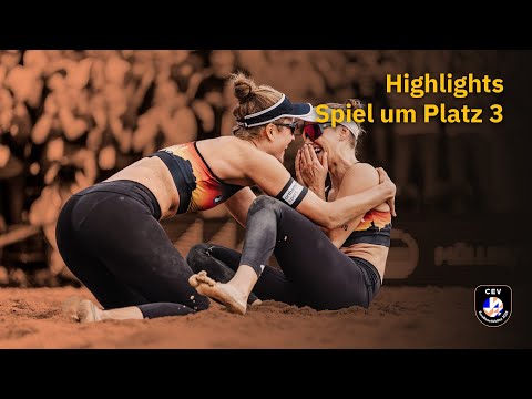 Müller/Tillmann (GER) vs. Álvarez/Moreno (ESP) | Highlights, Spiel um Platz 3 | SDTV Volleyball