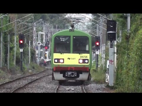 IE 8510 Class Dart Train number 8614 - Sydney Parade, Dublin