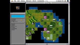 Macintosh Game: Civilization (1991 MicroProse) Version 1.1.2