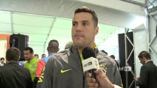 Julio Cesar elogia nova Granja Comary