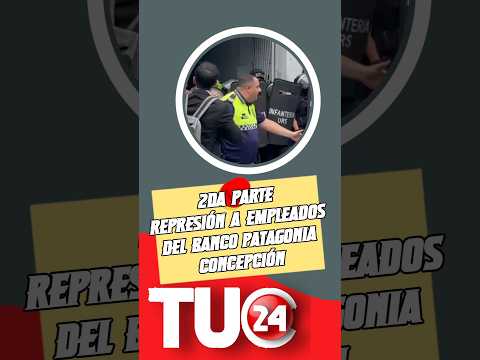 Parte 2 de represión a empleados del Banco Patagonia de Concepción Tucumán.