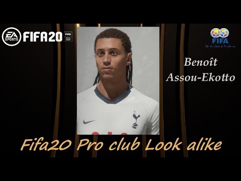 FIFA 20 Benoit Assou Ekotto Look alike in Spurs // Fifa20 Pro club