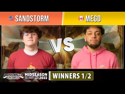 Sandstorm VS megD - Winners 1/2 - Midseason Championship 2022 - Singles