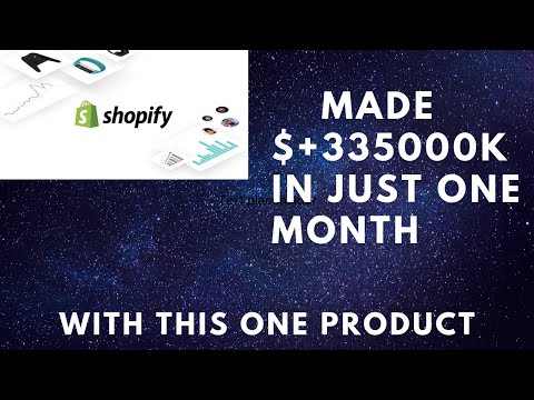 $335000 in just one month with 1 winning product | Shopify Dropshipping