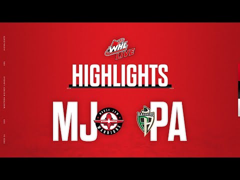 Moose Jaw Warriors at Prince Albert Raiders 10/21 | WHL Highlights 2023-24