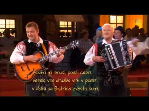 Ansambel bratov Poljanšek - Veselo v Kamnik - TV SLO1 - 5.10.2012