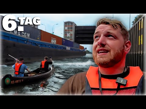 😨😱 ANGST & SORGE vor dem GEFÄHRLICHEN SOG in der SCHLEUSE | MUTPROBE an Tag 6 der KANUTOUR