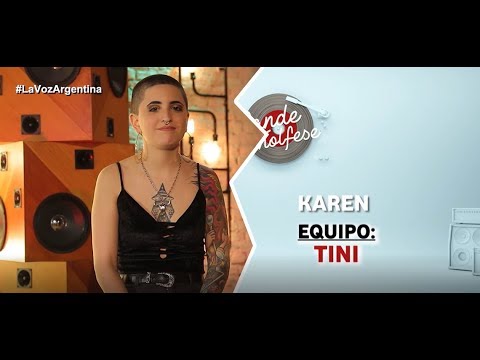 ¡Conocé los tatuajes de Karen Paz! - #TeamTini - La Voz Argentina 2018