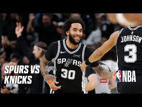 NBA Mini: San Antonio Spurs vs. New York Knicks | Extended Highlights
