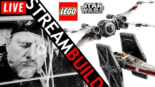 🔴 Building LEGO TIE Fighter & X-wing Mash-up (75393) Live!