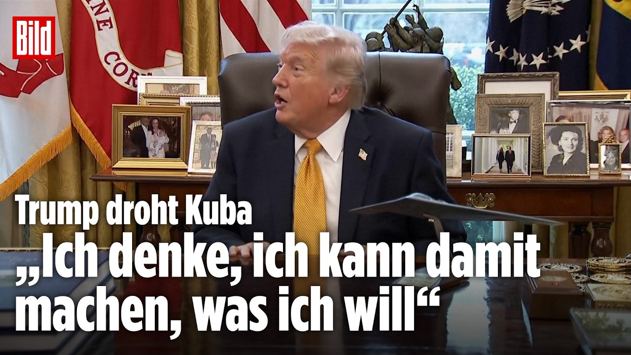 Kuba-Knall!: Hier droht Trump mit „Übernahme“