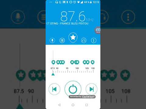 Scan radio FM Chauvigny