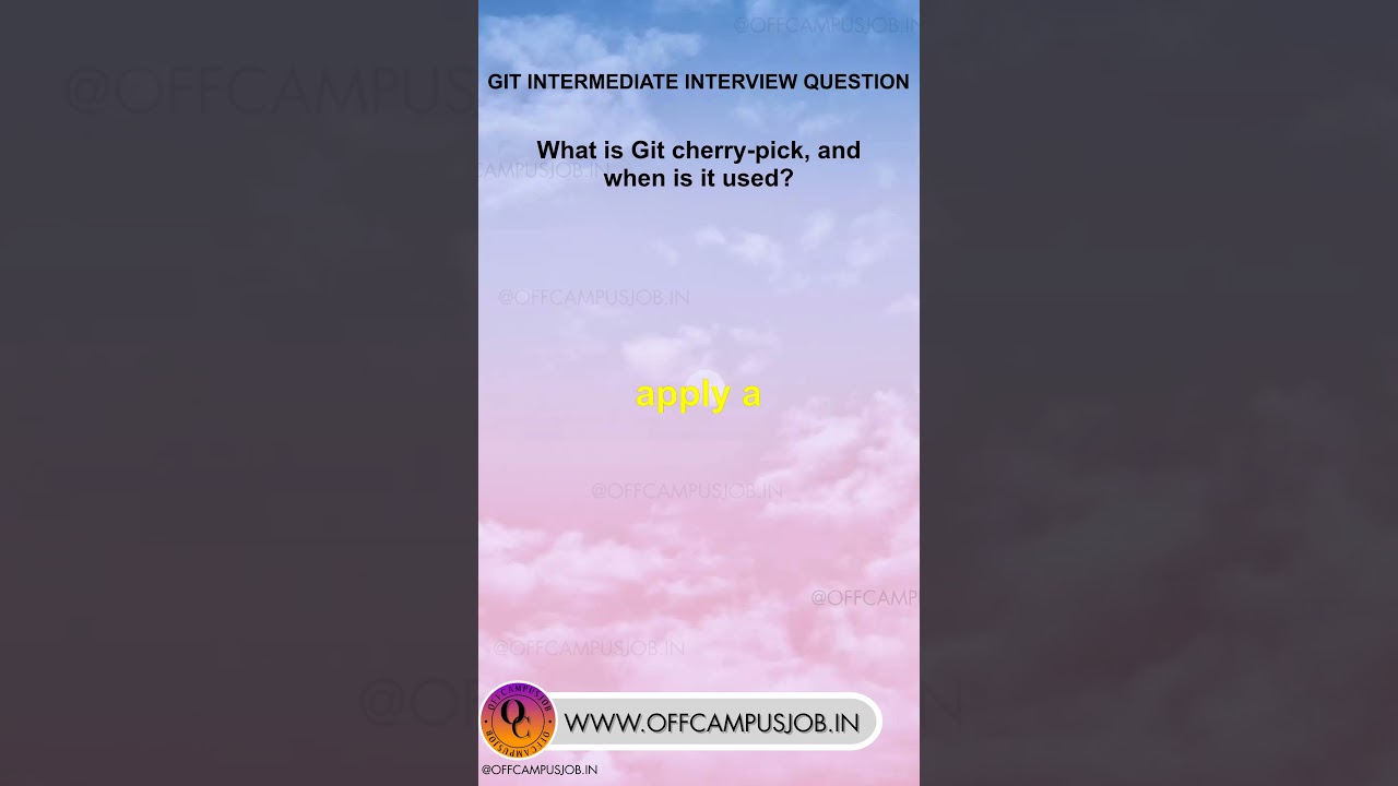 Git for Developers: Common Interview Questions #codinginterview #developerskills #gitinterview