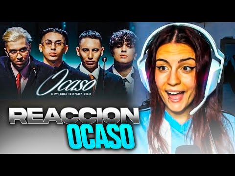 REACCIÓN a "OCASO" de BHAVI, KHEA, NEO PISTEA, C.R.O