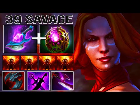 UNSTOPPABLE BROKEN MIDLANE [ LINA ] RAMPAGE 39 KILLS