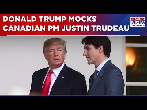 Donald Trump Takes Jibe At Justine Trudeau, Says 'Making Canada 51st U.S. State Great Idea' | Watch