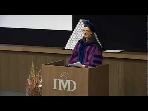 IMD MBA 2011 Graduation Ceremony