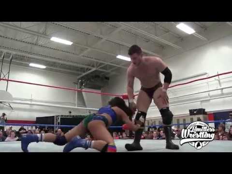 Ashley Vox Nails MJF With A Barrage Of Superkicks - Limitless Wrestling (AEW Intergender)