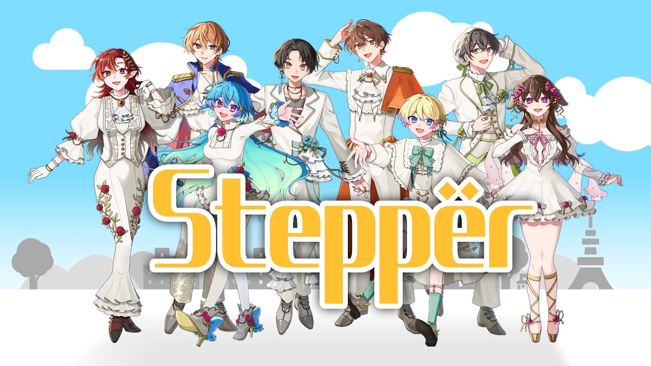 ColorSingﾗｲﾊﾞｰ8人で「Steppër / halyosy」歌ってみた