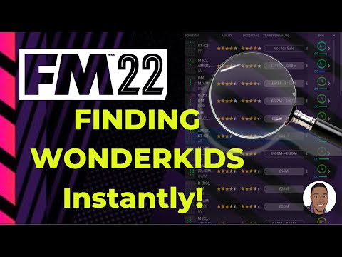 Sign Wonderkids on Football Manager 2022 - FM22 Scouting Tip