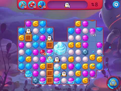 Fishdom Hard level 6287 no boosters フィッシュダム ハード [Friend's]