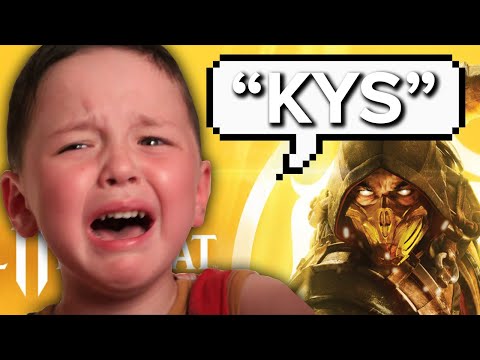 I Beat Him and He Started RAGING on Mortal Kombat 11!