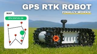 I Built a Robot That Never Gets Lost (Centimeter Precision)