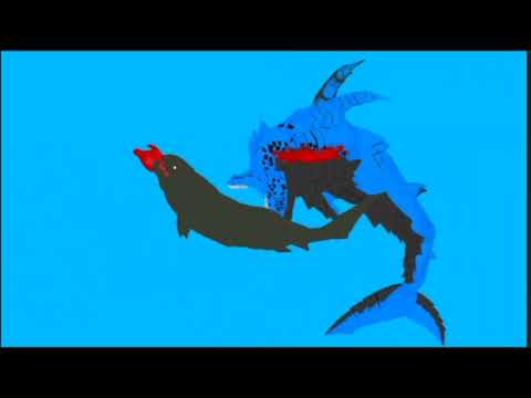 megarchelon vs dunkleosteus short battle test