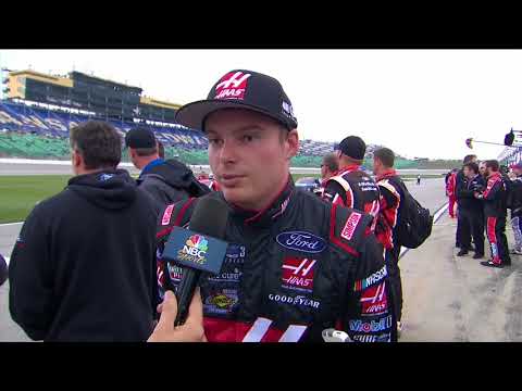 One Of Driver Cole Custer’s Pit Crew Members Caught On Fire