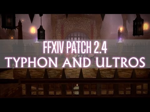 FFXIV Patch 2.4 Hildibrand Quest Battle - Typhon & Ultros