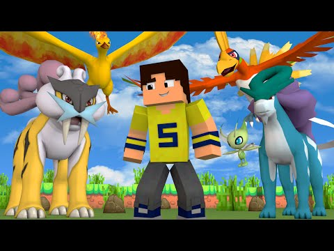 Minecraft: Disputa Pokemon - SORTE DE LENDÁRIOS
