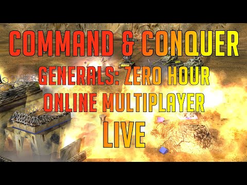 LIVE | 1v1 Pro Games | $50 1v1 Challenge vs Scuba | C&C Generals Zero Hour Online Multiplayer