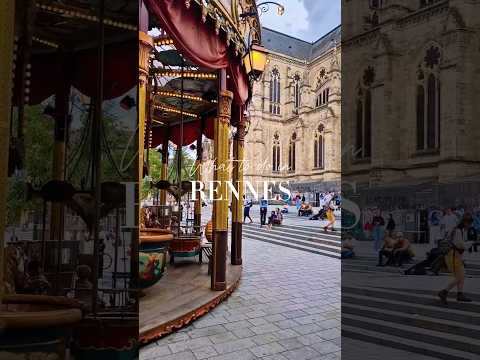 What to do in Rennes Brittany France 🇨🇵 #rennes #france #bretagne #travel #ytshorts