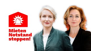 Wir Rufen Den MIETEN-NOTSTAND Aus! Mit Ines Schwerdtner Und Caren Lay