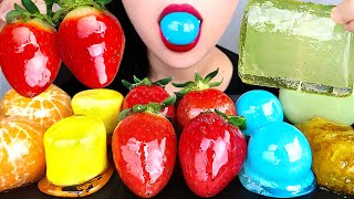 Download lagu ASMR MOST POPULAR TANGHULU 탕후루 먹방 *CANDIED FRUITS* 지구젤리, 알로에, 딸기, 벌집꿀, 마시멜로우, 마카롱 NO TAKING MUKBANG mp3
